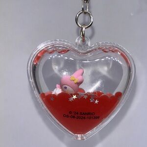 Tsunameez Sanrio Characters Floating Blind Bag Keychain Red My Melody